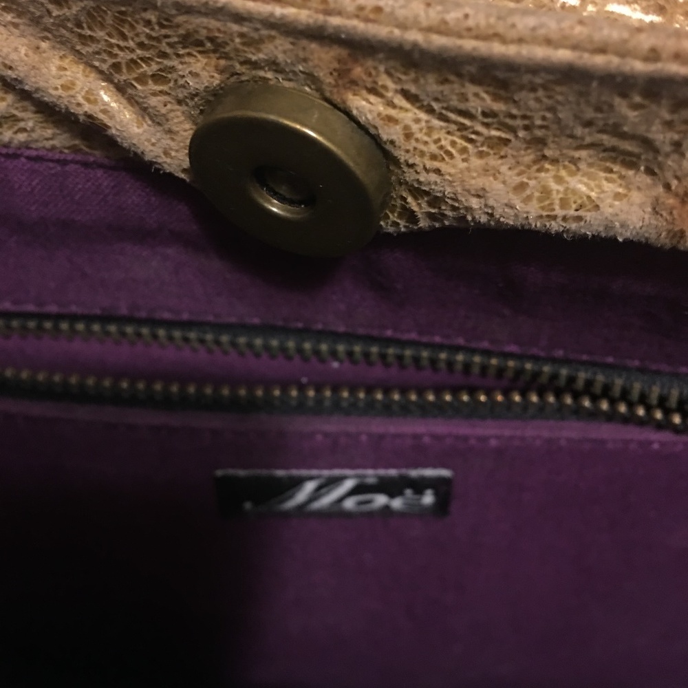 Moe leather bag